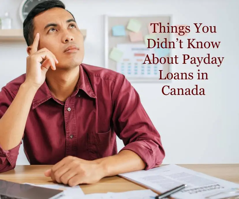 Know About Payday Loans in Canada